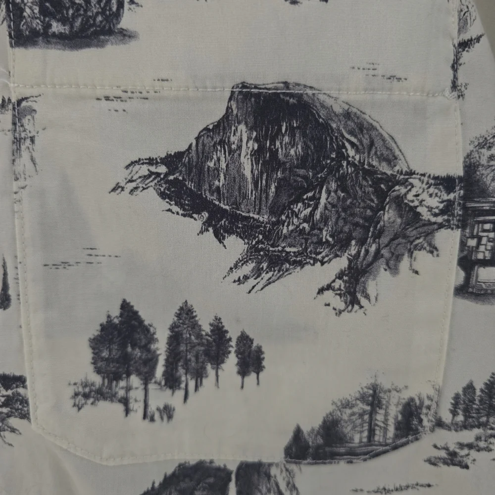 The North Face NWT Yosemite National Park Baytrail 100% Cotton Shirt Size XXL